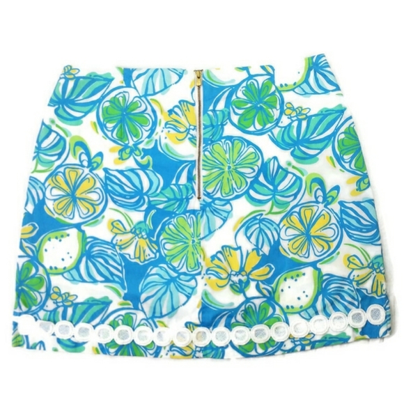 Lilly Pulitzer Multicolor Floral Print Ella Mini Skort Womens Size 0 - Picture 12 of 13